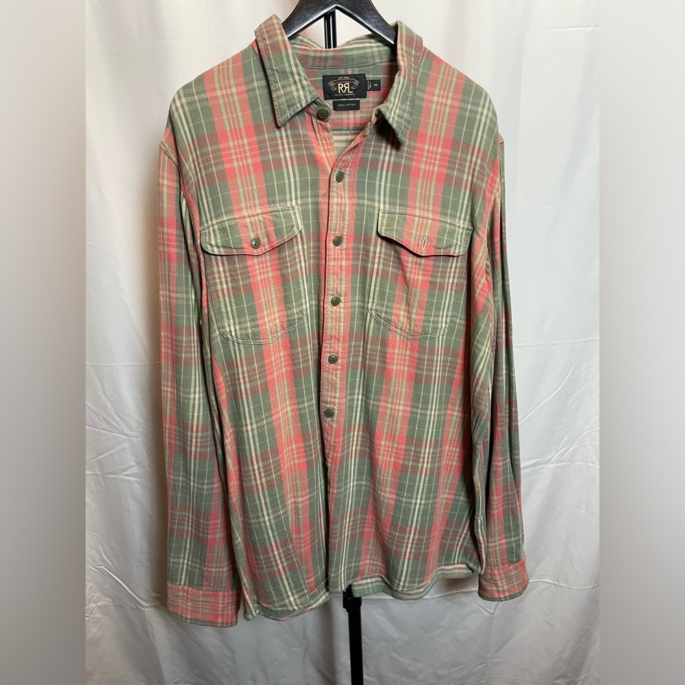 XXL Ralph Lauren long sleeve flannel men’s shirt.